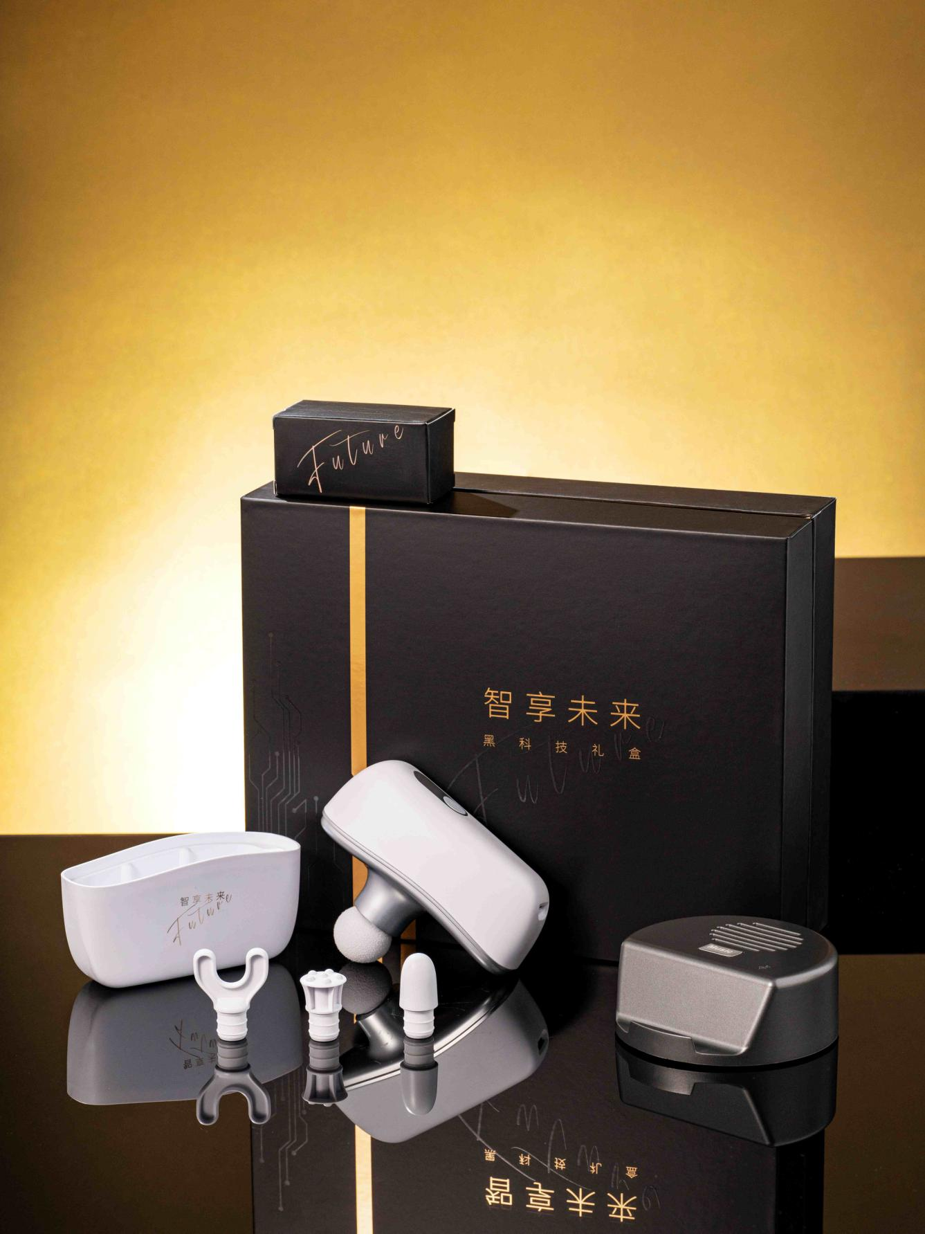 智享未来·妙韵随行 配置B 迷你筋膜枪+多功能智能音响