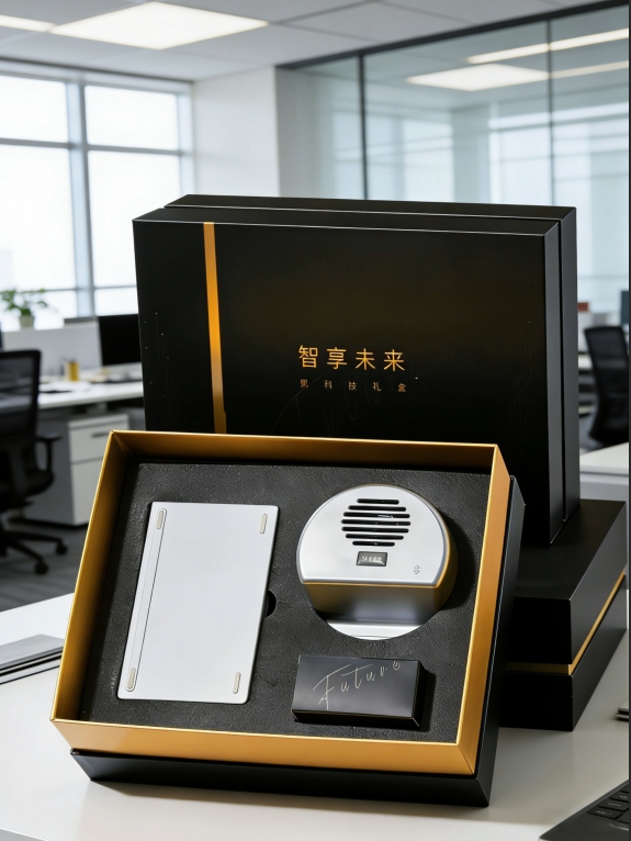 智享未来·商务办公礼 配置D 蓝牙键盘+多功能智能音响