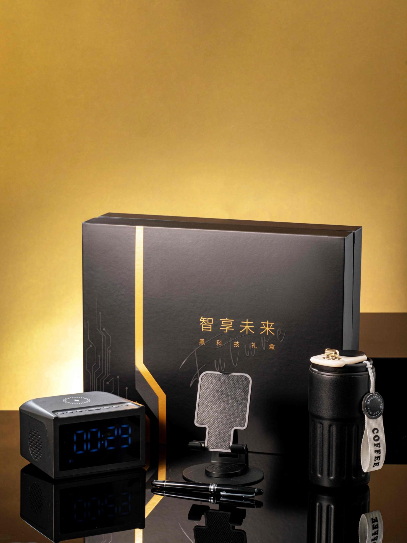 智享未来·智响空间 配置C 显温咖啡杯+蓝牙音响+手机支架+签字笔